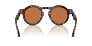 Moncler Glisse Me6019u Unisex Havana Round Sunglasses