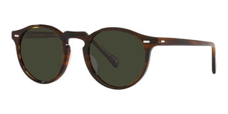 Oliver Peoples GREGORY PECK SUN OV 5217/S men Havana Round Sunglasses