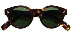 Moscot Grunya Sun Unisex Havana Round Sunglasses