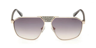 Guess GU00086 men Gold Pilot Sunglasses
