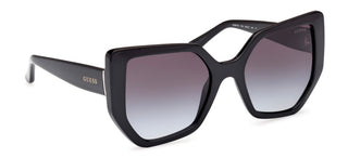 Guess GU00154 unisex Black Geometric Sunglasses
