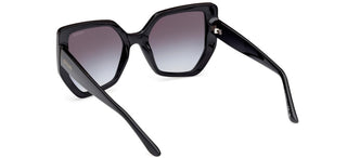 Guess GU00154 unisex Black Geometric Sunglasses