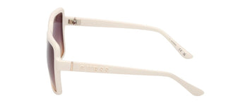 Guess GU00157 unisex White Squared Sunglasses