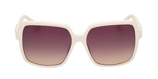 Guess GU00157 unisex White Squared Sunglasses