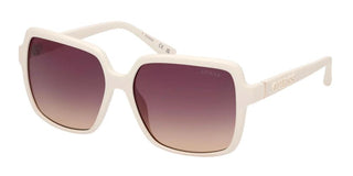 Guess GU00157 unisex White Squared Sunglasses
