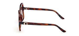 Guess Gu00190 Women Havana Squared Sunglasses