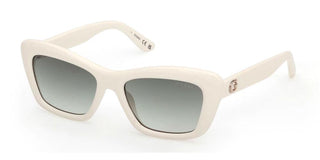 Guess Gu00195 Unisex White Cat Eye Sunglasses