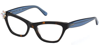 Guess GU2836 women Havana Cat Eye Eyeglasses