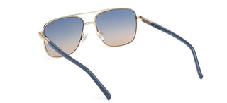 Guess Gu3040 Unisex Gold Squared Sunglasses