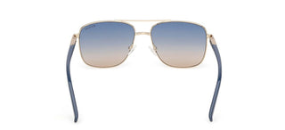 Guess Gu3040 Unisex Gold Squared Sunglasses