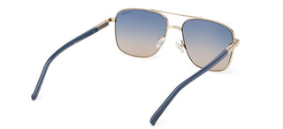 Guess Gu3040 Unisex Gold Squared Sunglasses