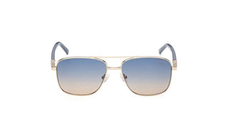 Guess Gu3040 Unisex Gold Squared Sunglasses