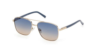 Guess Gu3040 Unisex Gold Squared Sunglasses