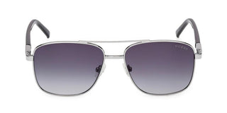 Guess Gu3040 Occhiale Meta Unisex Ruthenium Squared Sunglasses