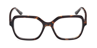 Guess Gu50164 Unisex Havana Squared Eyeglasses