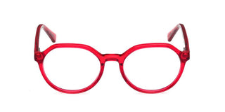 Guess GU50166 unisex Red Round Eyeglasses