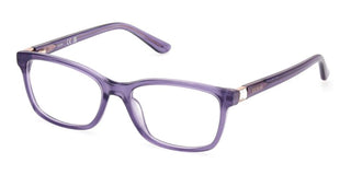 Guess GU50196 women Violet Rectangle Eyeglasses