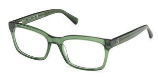 Guess Gu50252 Unisex Green Rectangle Eyeglasses