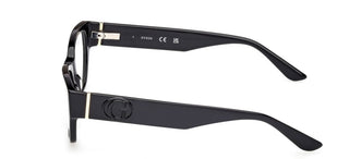 Guess Gu50304 Unisex Black Rectangle Eyeglasses