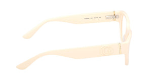 Guess Gu50304 Unisex White Rectangle Eyeglasses