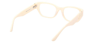 Guess Gu50304 Unisex White Rectangle Eyeglasses