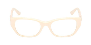 Guess Gu50304 Unisex White Rectangle Eyeglasses