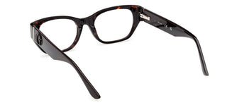 Guess Gu50304 Unisex Havana Rectangle Eyeglasses