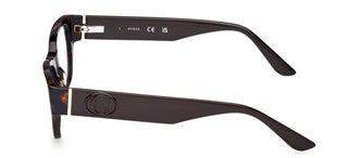 Guess Gu50304 Unisex Havana Rectangle Eyeglasses