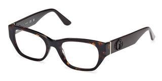 Guess Gu50304 Unisex Havana Rectangle Eyeglasses