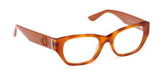 Guess Gu50304 Unisex Havana Rectangle Eyeglasses
