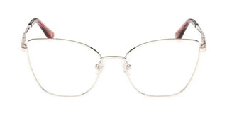 Guess Gu50316 Unisex Gold Cat Eye Eyeglasses