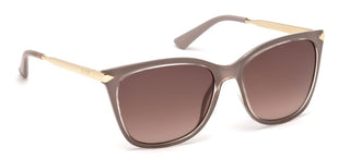 Guess Gu7483 Women Brown Squared Sunglasses
