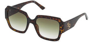Guess GU7681 women Havana Geometric Sunglasses