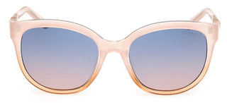 Guess GU7877 women Brown Round Sunglasses