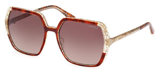 Guess GU7883 women Havana Geometric Sunglasses