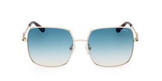 Guess Gu7906-h Unisex Gold Squared Sunglasses