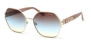 Guess GU7913 unisex Gold Geometric Sunglasses