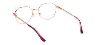 Guess Gu9232 Children Rose Gold Round Eyeglasses