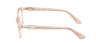 Guess Gu9235 Unisex Transparent Rectangle Eyeglasses