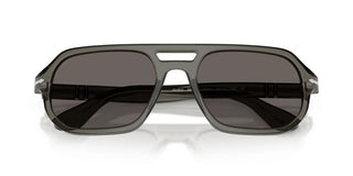 Persol Guido Po 3393s Unisex Grey Pilot Sunglasses