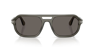 Persol Guido Po 3393s Unisex Grey Pilot Sunglasses