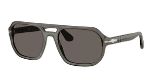 Persol Guido Po 3393s Unisex Grey Pilot Sunglasses