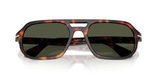 Persol Guido Po 3393s Unisex Havana Pilot Sunglasses