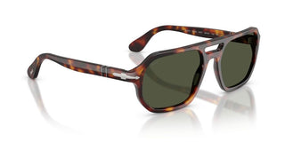 Persol Guido Po 3393s Unisex Havana Pilot Sunglasses