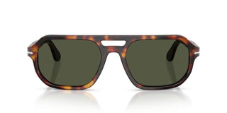 Persol Guido Po 3393s Unisex Havana Pilot Sunglasses
