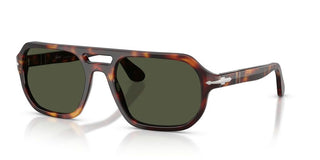 Persol Guido Po 3393s Unisex Havana Pilot Sunglasses