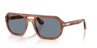 Persol GUIDO PO 3393S unisex Brown Pilot Sunglasses