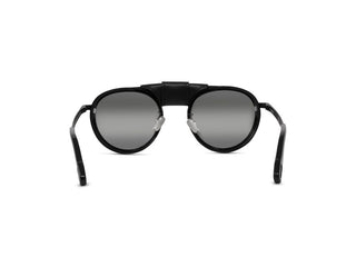 Vuarnet Glacier 01 Men Black Round Sunglasses