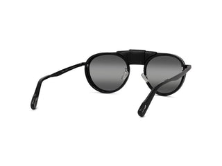 Vuarnet Glacier 01 Men Black Round Sunglasses