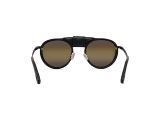 Vuarnet Glacier 01 Men Black Round Sunglasses
